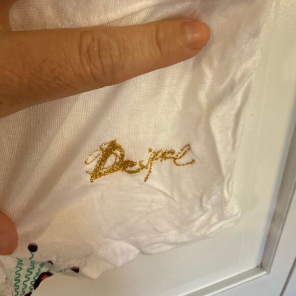 Kleid Desigual printed embellished tunic blouse xxl - Picture 6 of 13